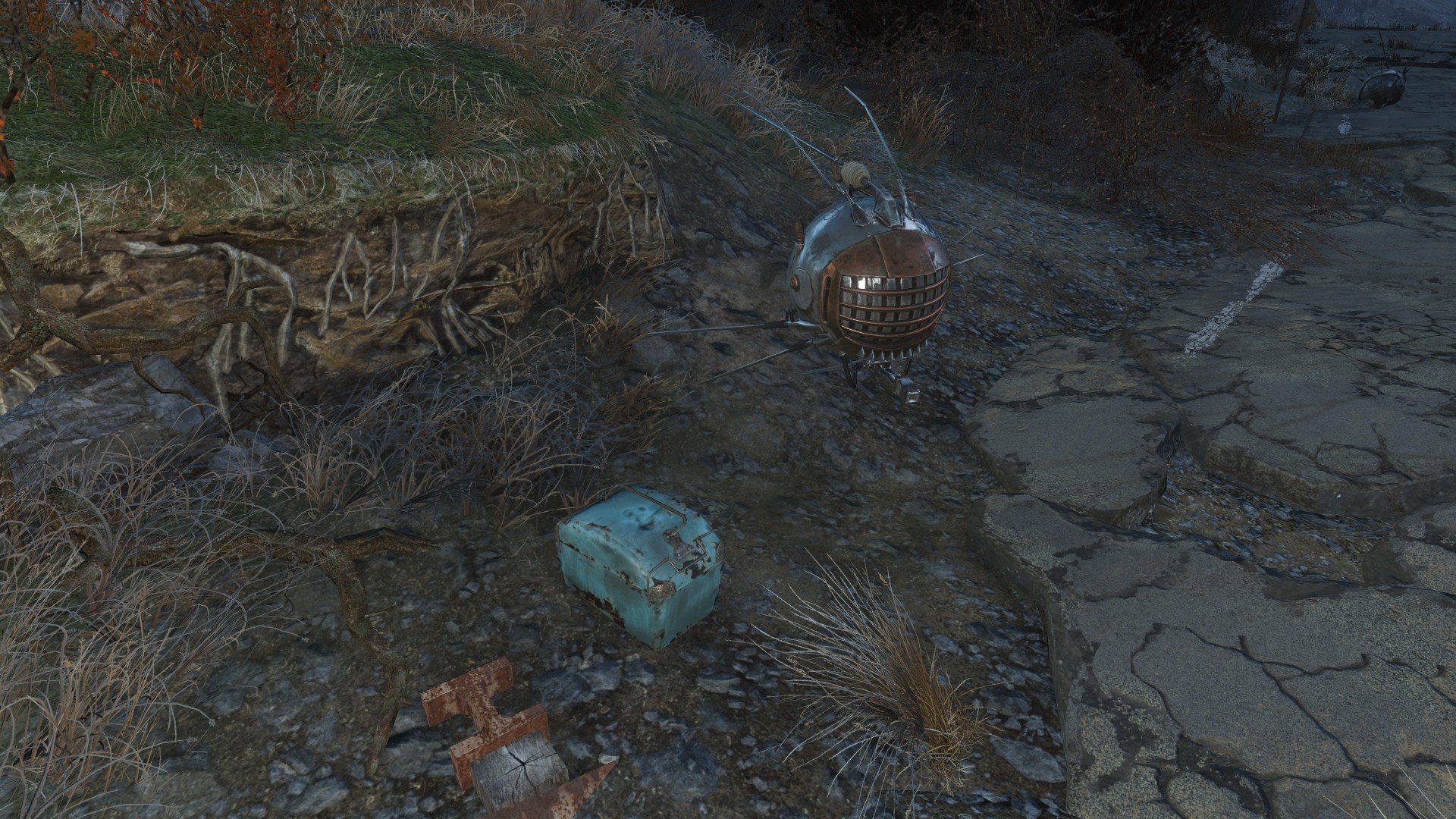Fallout 4 док станция робоглаза как пользоваться фото 23