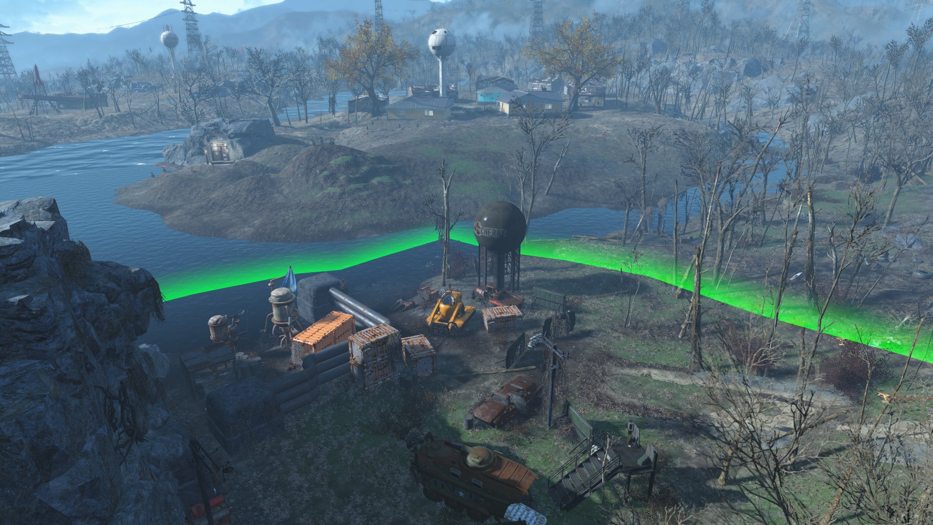 Fallout 4 горячие источники сэнкчуари фото 44