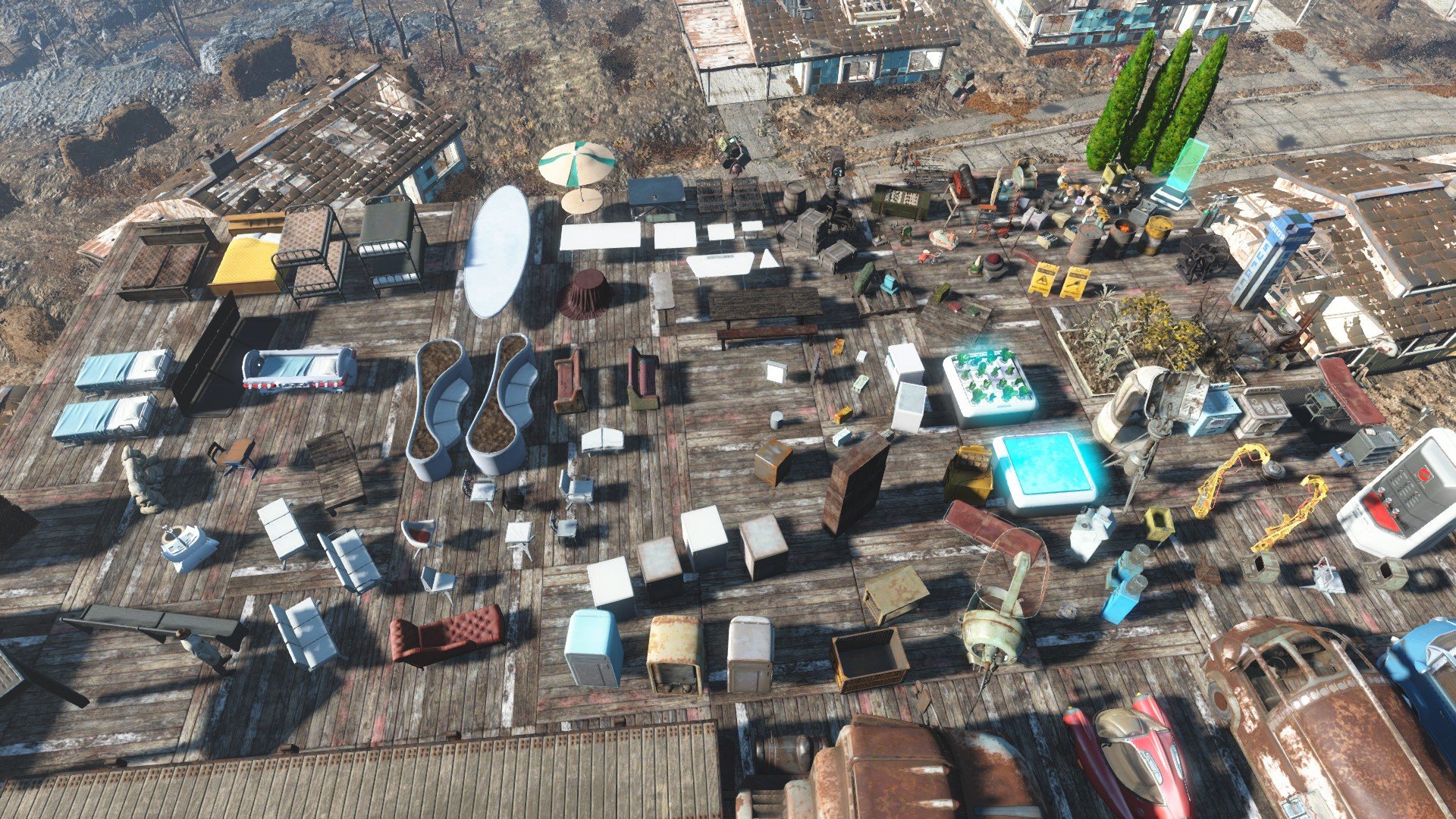 Fallout 4 стройка без ресурсов фото 97