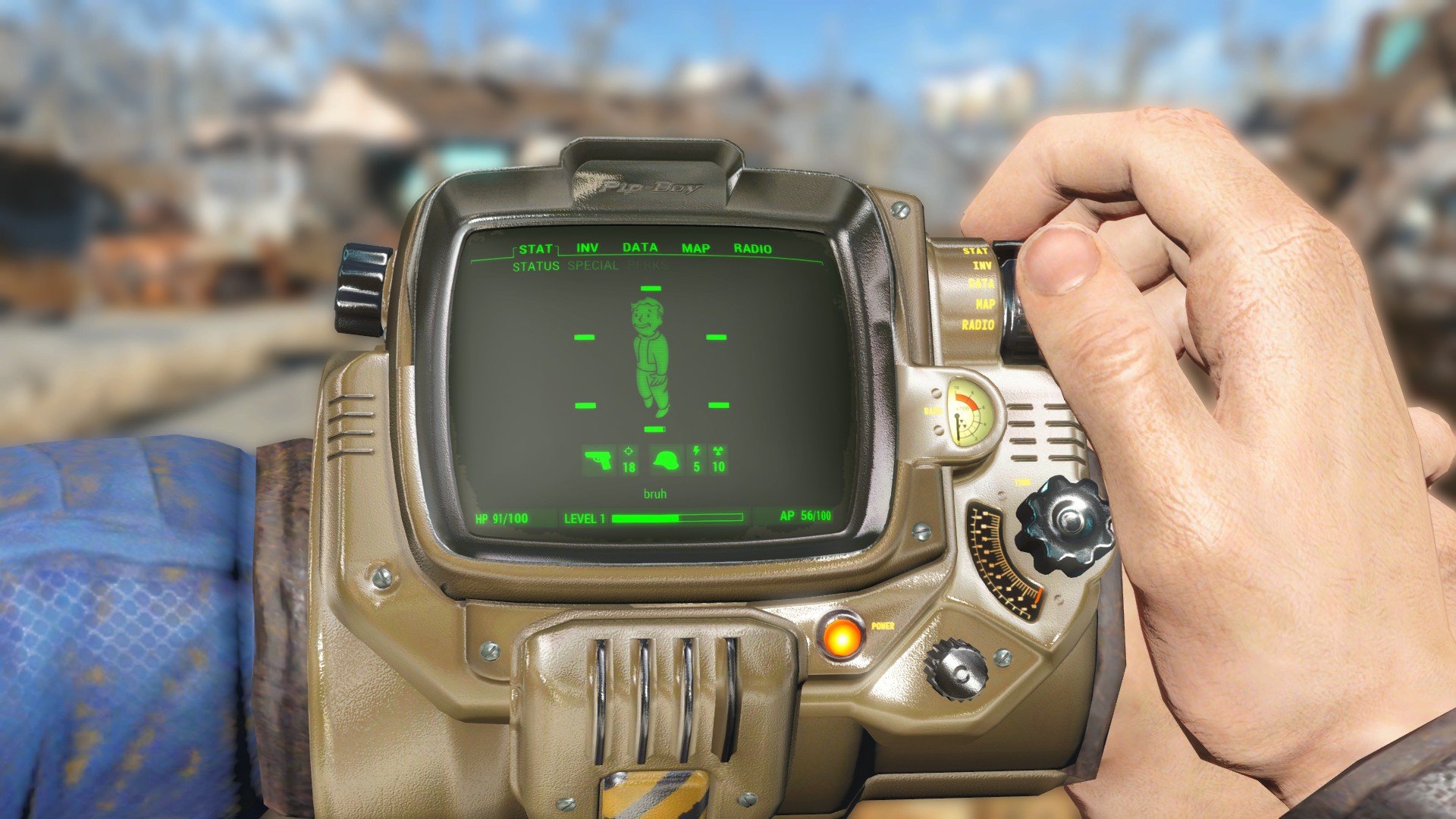 Fallout 4 черный пип бой фото 96