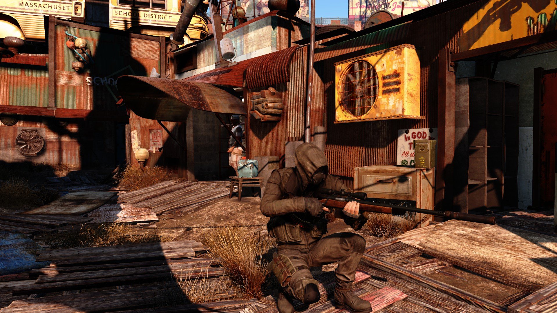 Fallout 4 hunting rifle фото 103