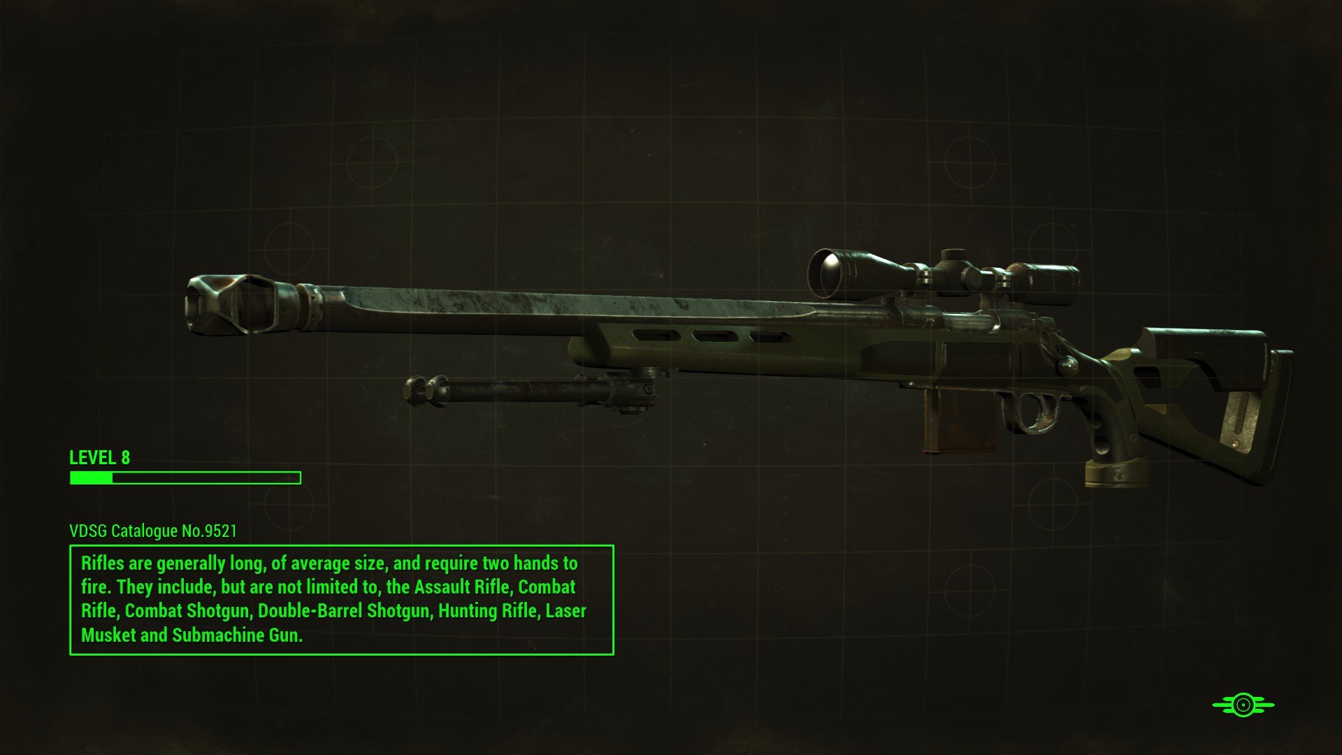 Fallout 4 уникальная винтовка (120) фото