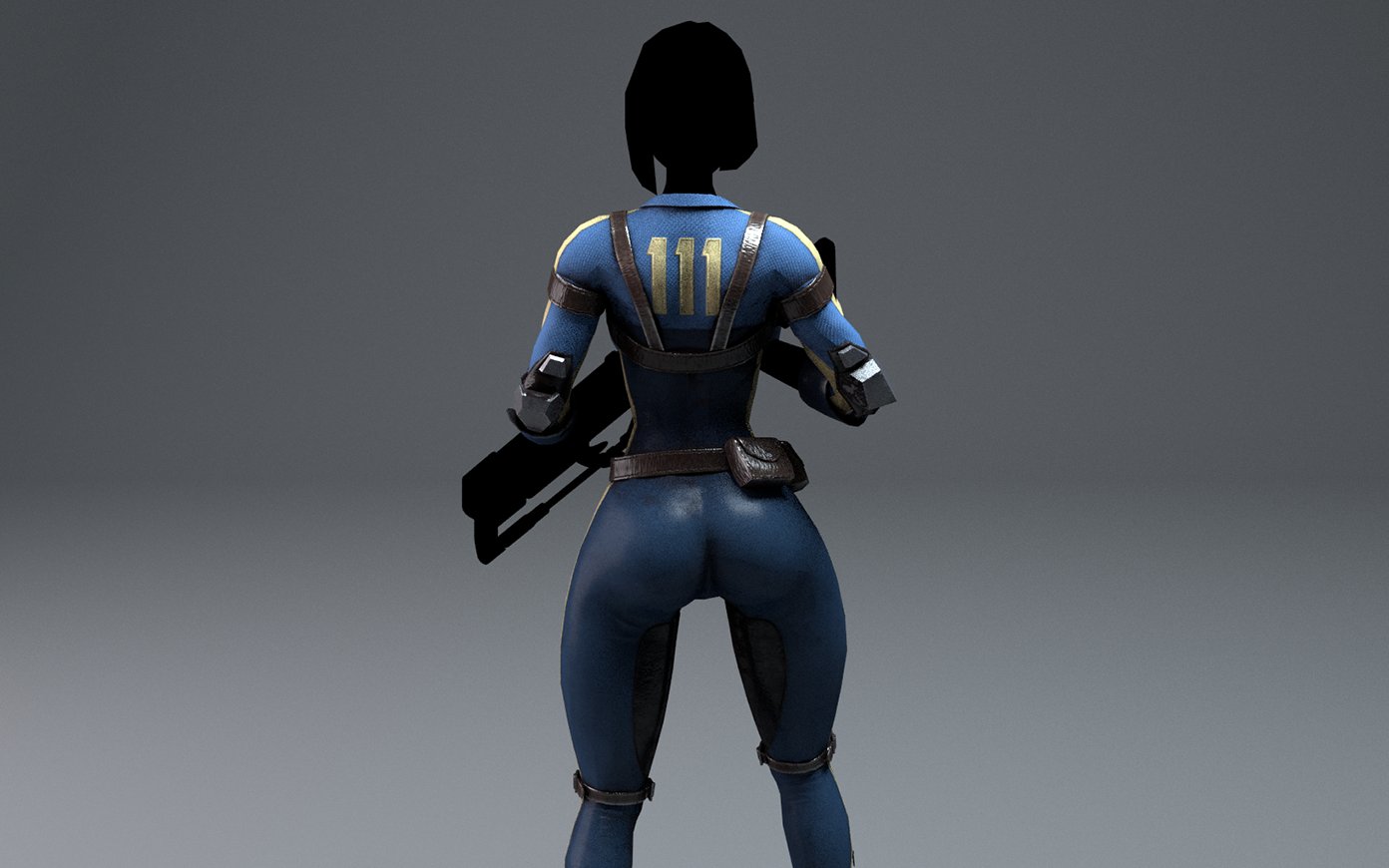 Fallout 4 slooty vault jumpsuit (120) фото