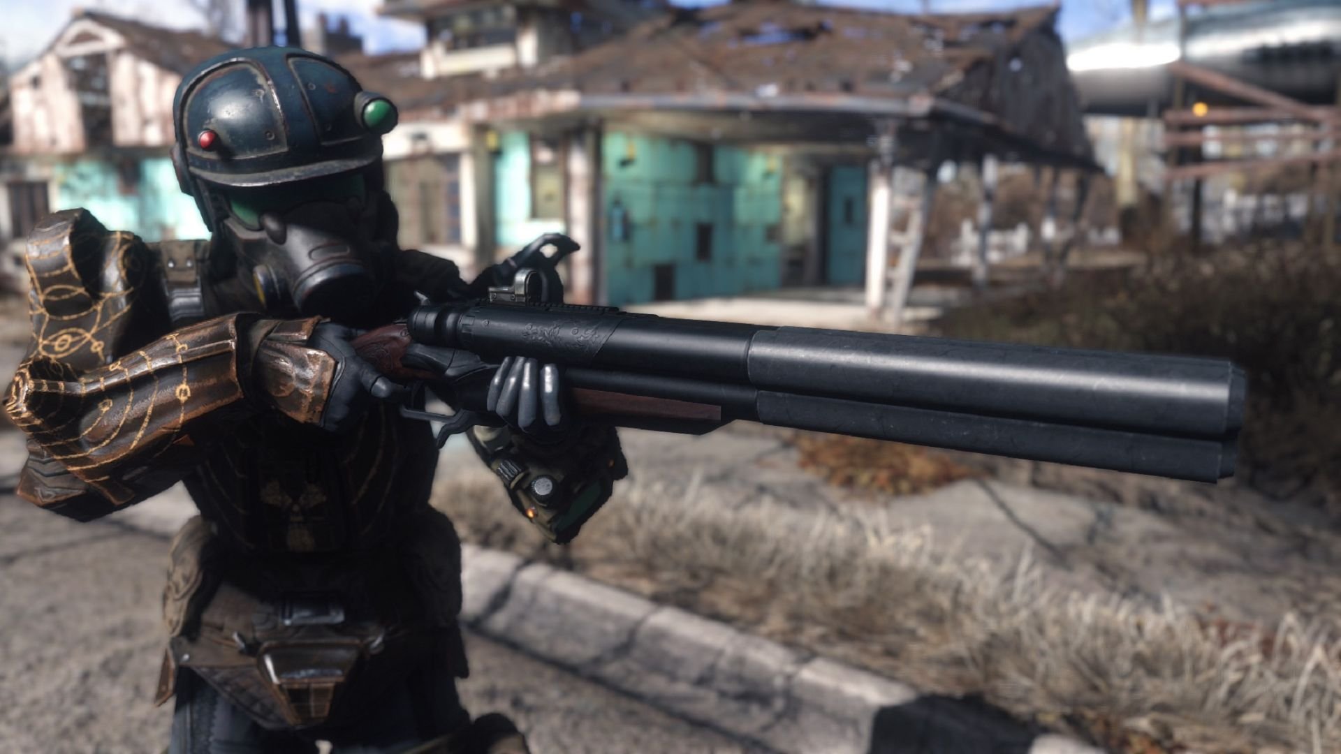 Fallout 4 combat shotgun фото 107
