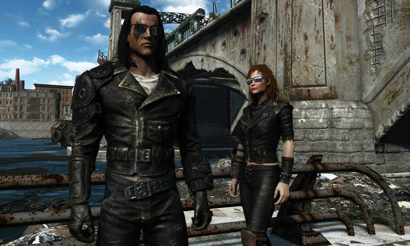 Fallout 4 кожаная куртка фото 7
