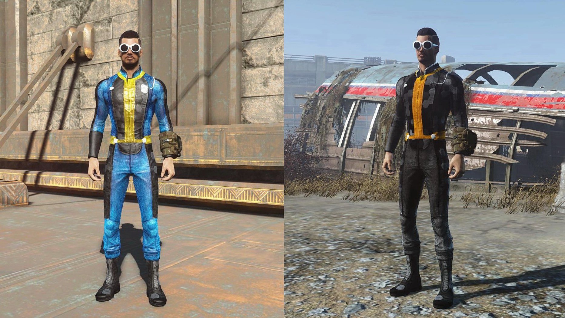 Fallout 4 creation club vault suit customization фото 104