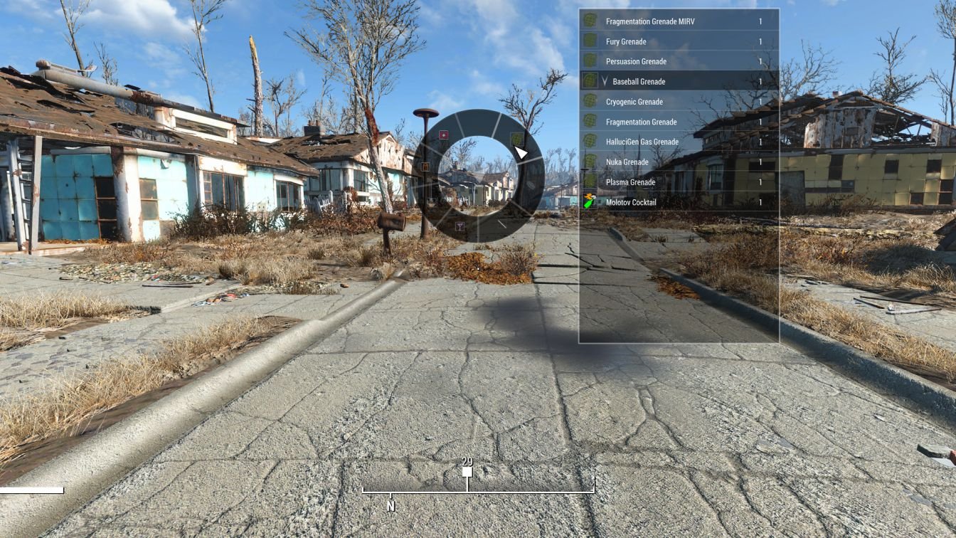 Fallout 4 колесо быстрого доступа фото 1