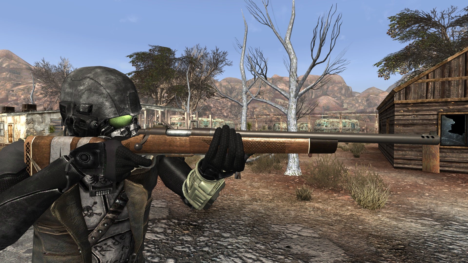 Fallout 4 hunting rifle фото 47