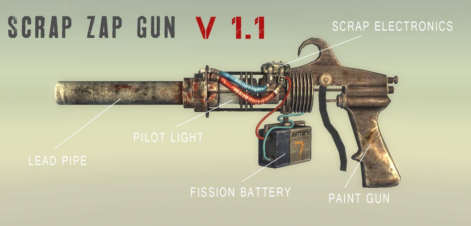 Fallout 4 zap gun фото 11