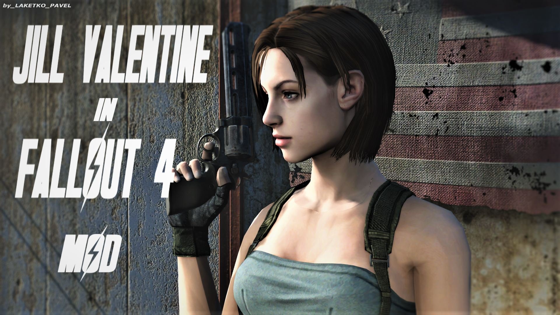 Fallout 4 jill valentine race фото 5