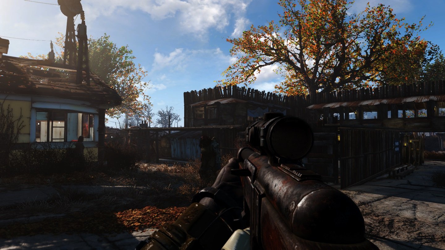 Fallout 4 see through scopes framework фото 62