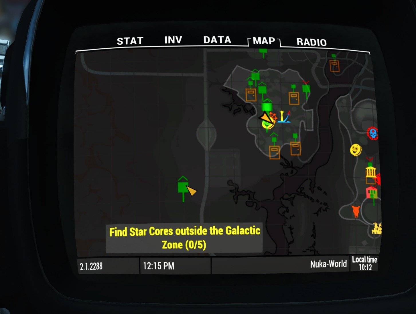 ядер мир fallout 4 на карте фото 72