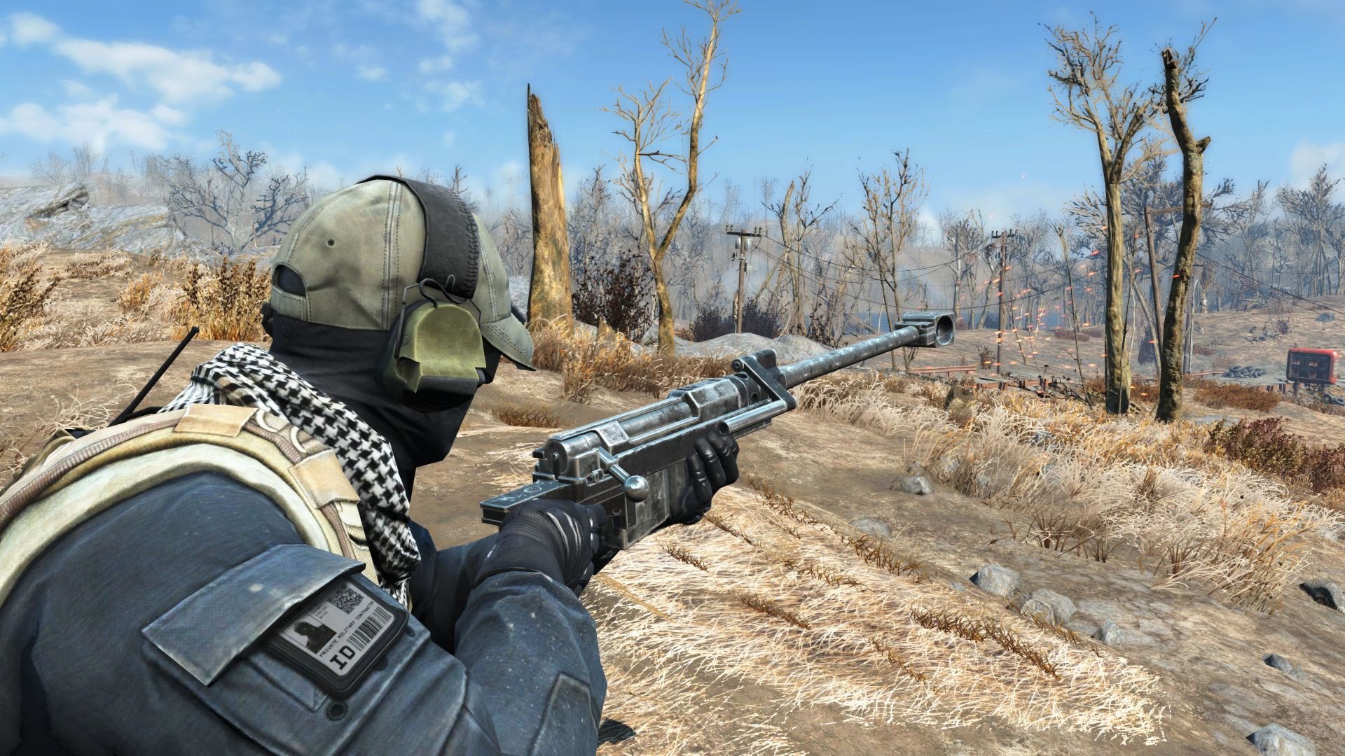 Fallout 4 крупнокалиберная винтовка фото 59