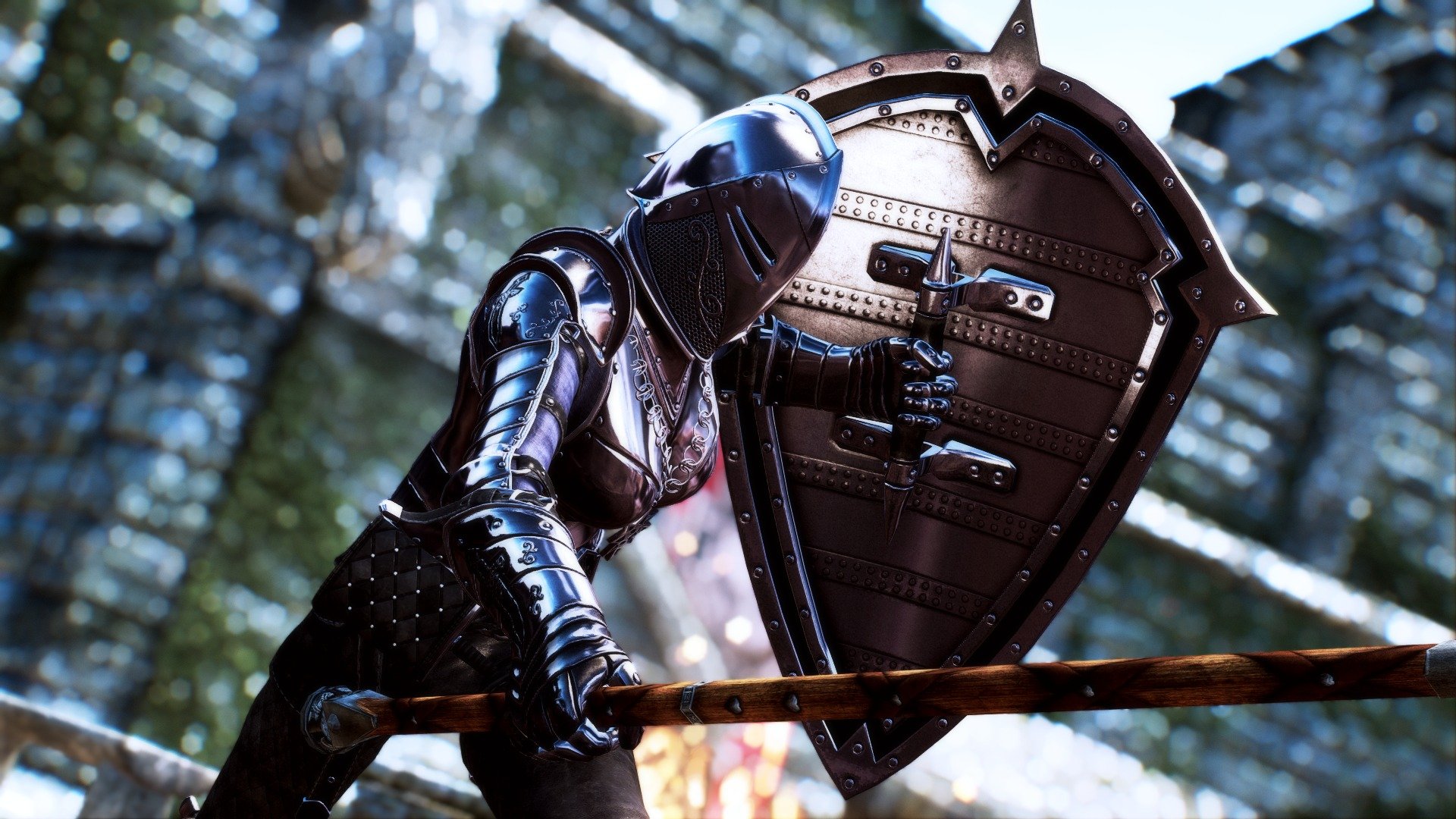 Shield knight. Skyrim DX Dark Knight Armor. Кнайт щит. Рыцарь в доспехах со щитом. Щит рыцаря.