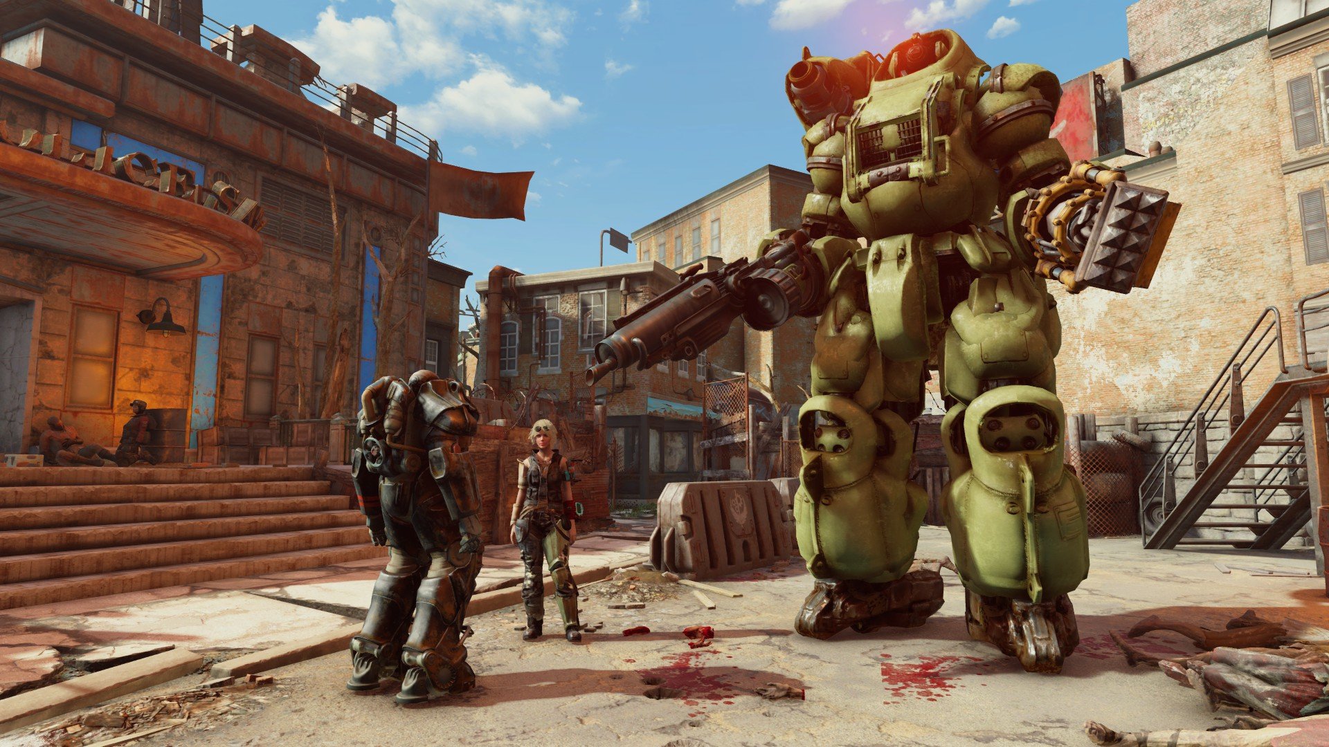 Fallout 4 последнее дополнение. Fallout 4. Робот фоллаут 4 напарник. Fallout 4 Mods Robots.