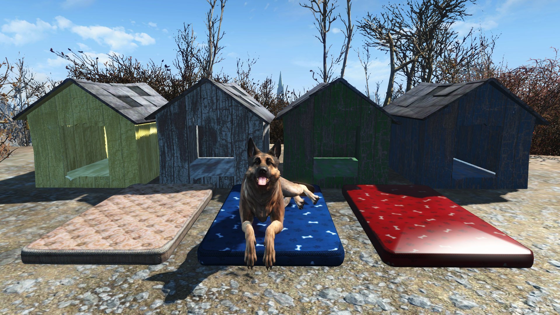 Fallout 4 кровать для псины (119) фото