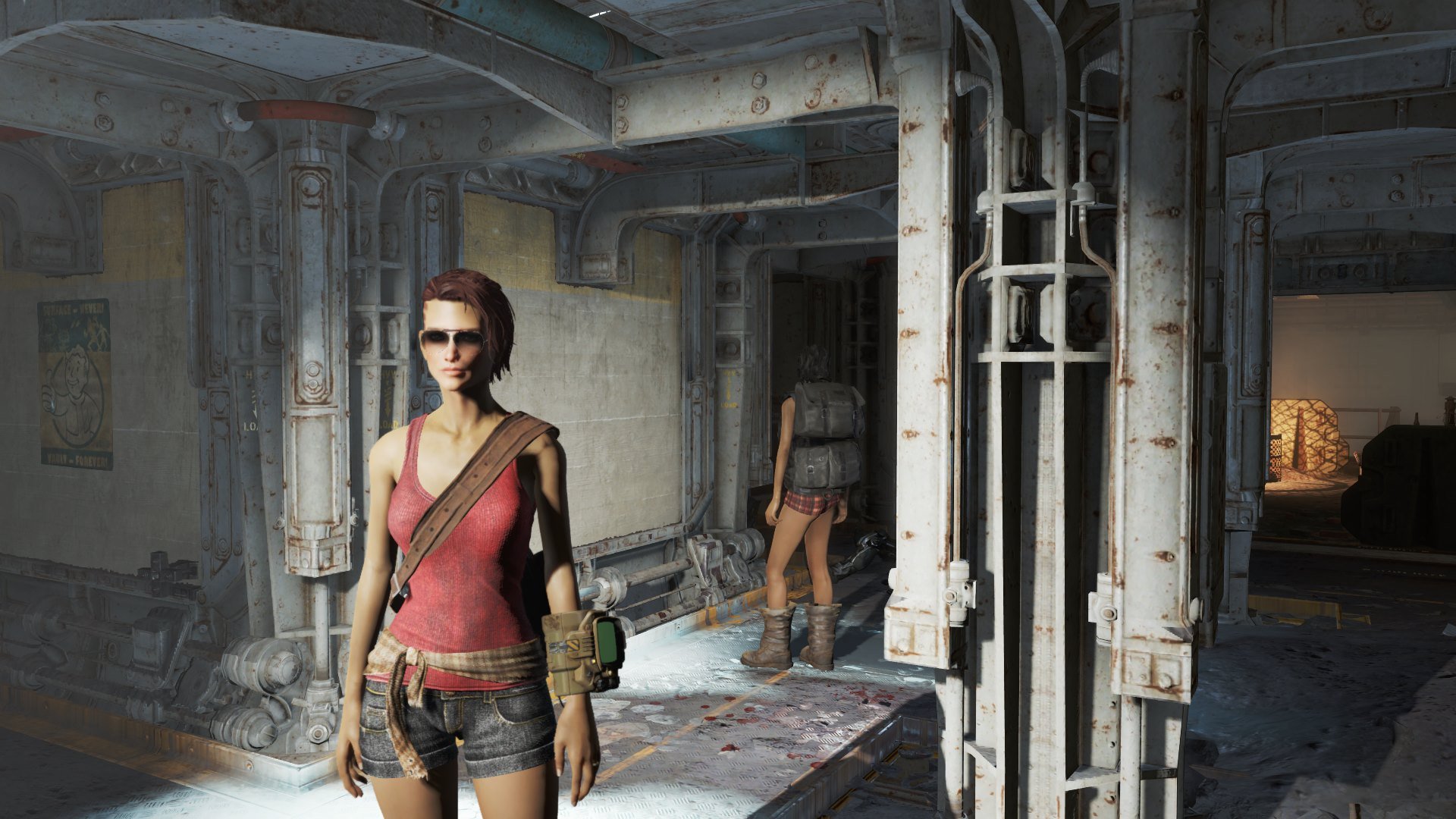 Fallout 4 видеть тело от первого фото 88