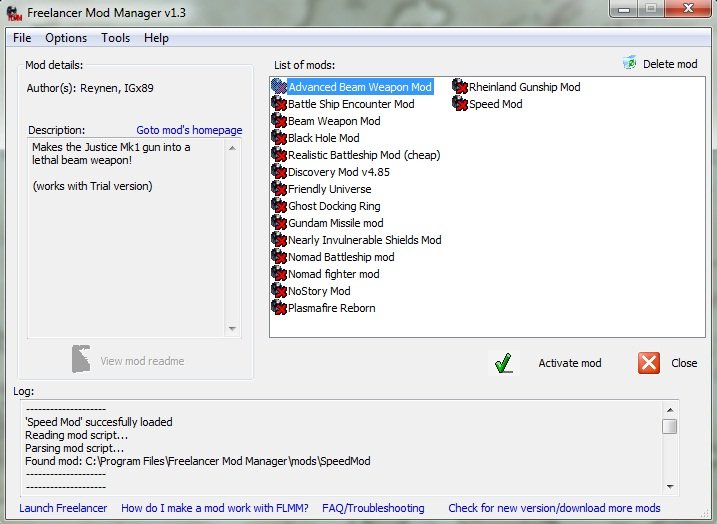 Game mod manager. Freelancer Mods. Игра фрилансер моды. Mod Manager описание. Mod Manager 2.2.0 (1.23 MB).