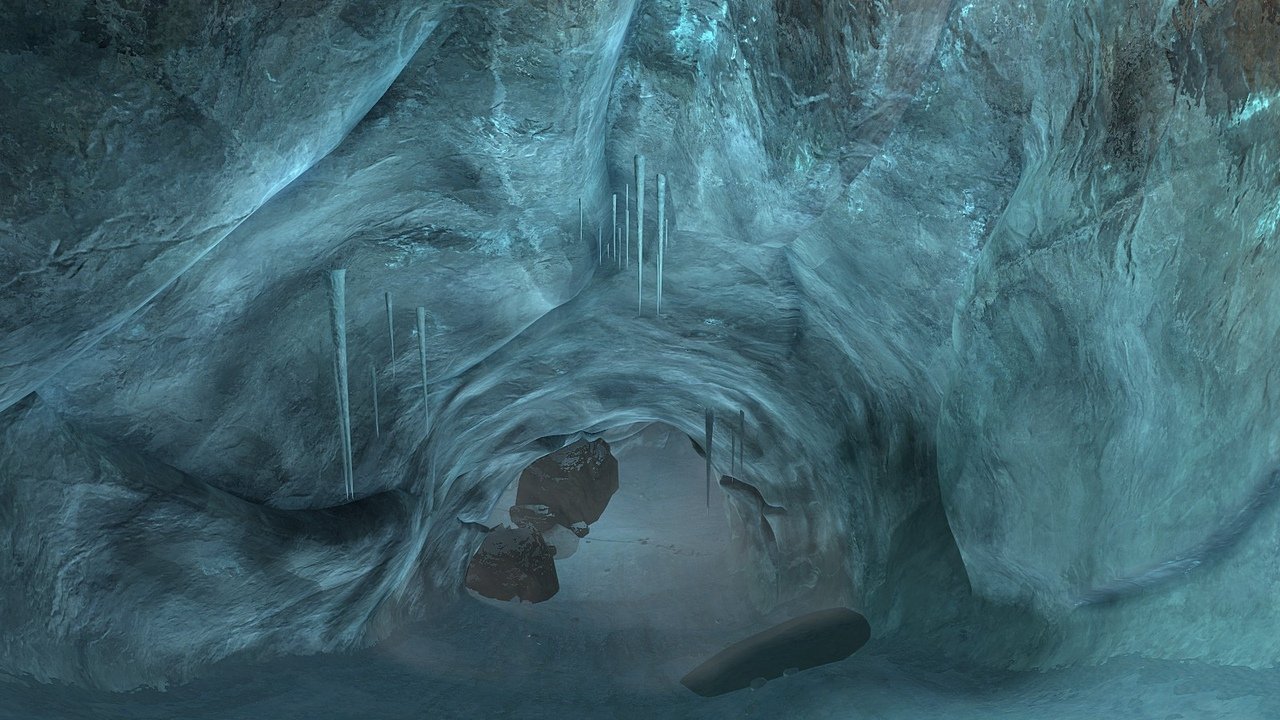 Почему в пещерах холодно. Скайрим пещера забытая Долина. Скайрим пещера Ледяная расщелина. Пещера Рэдклифф скайрим. Пещеры скайрим Фантом.