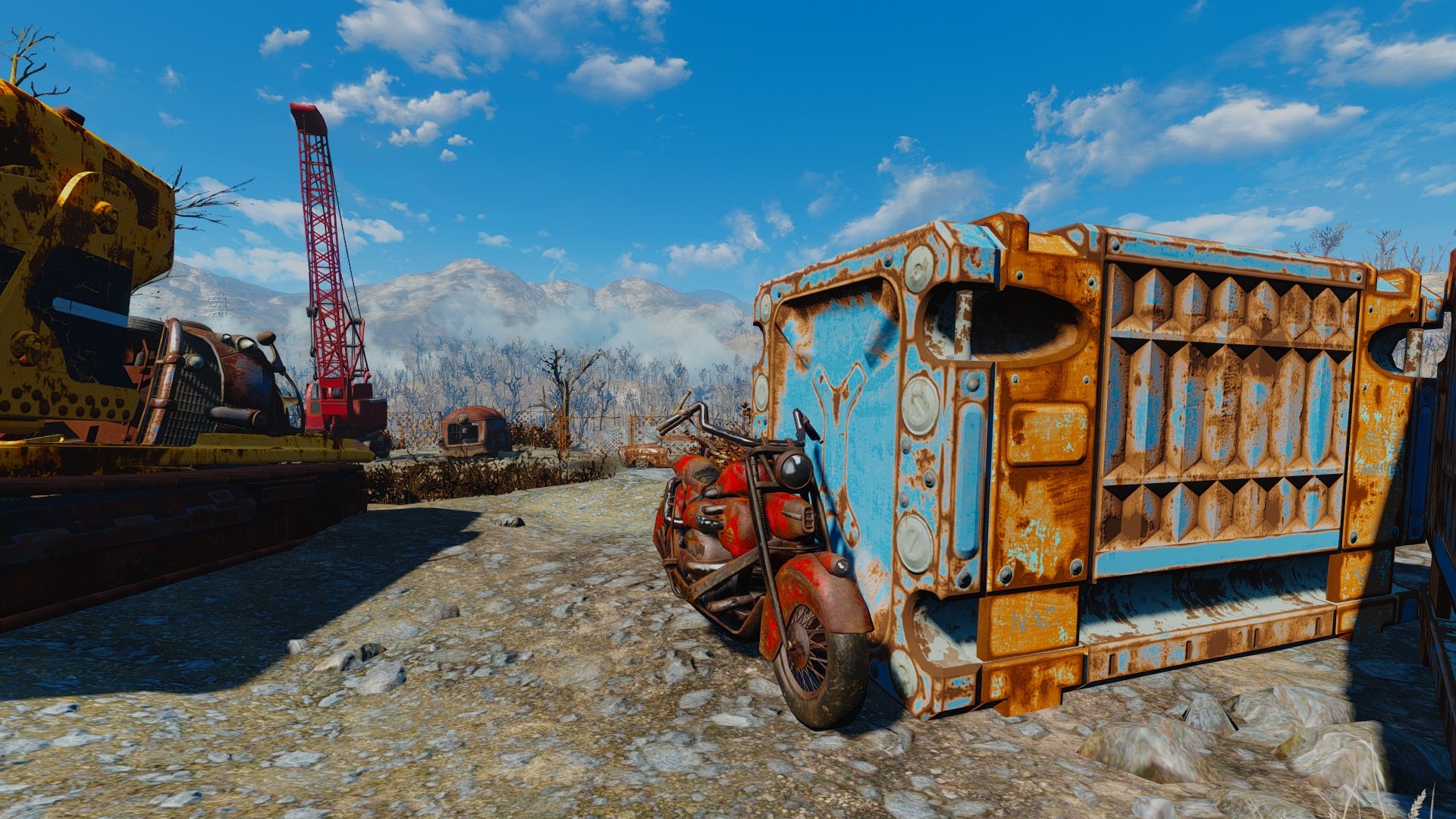 Fallout 4 как расширить зону строительства фото 80