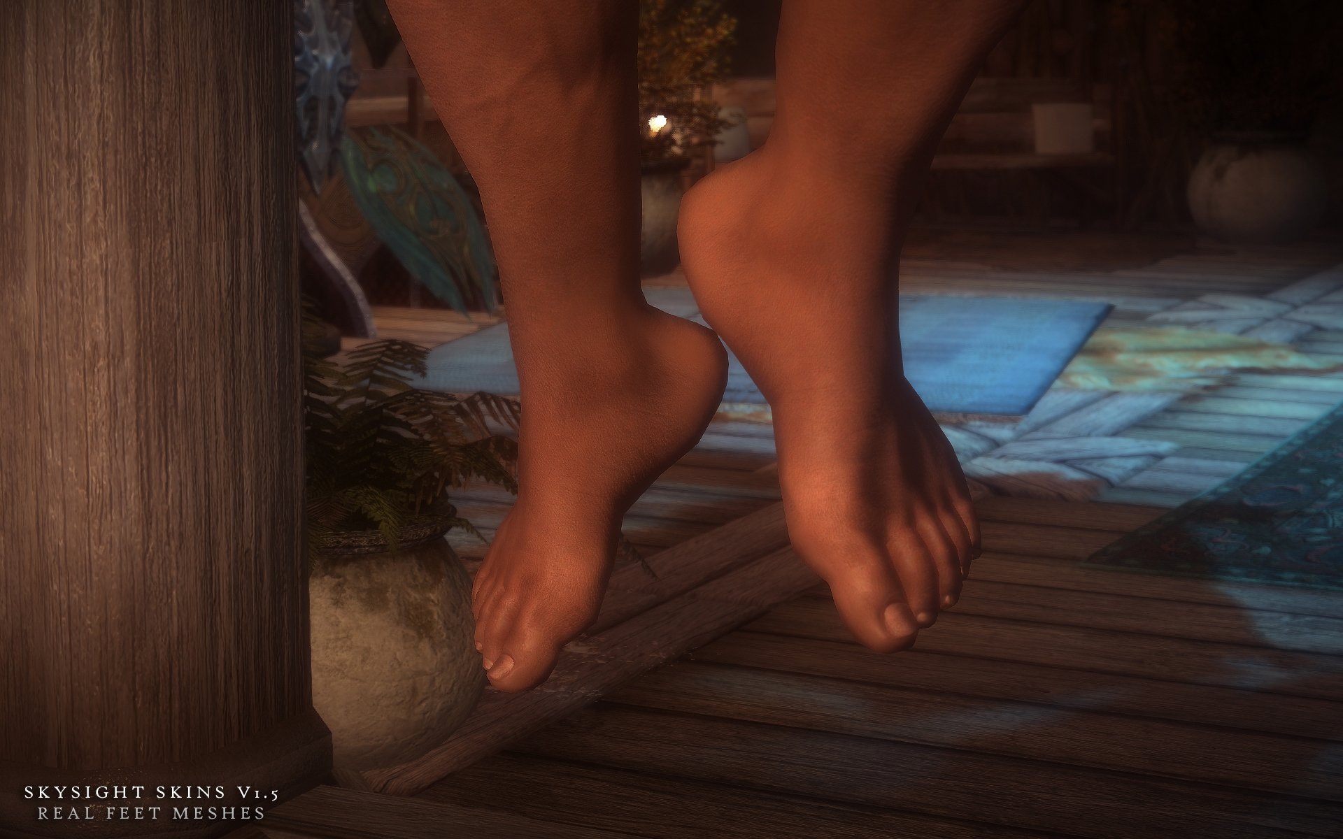 SkySight Skins - Ultra HD 4K 2K Male Textures and Real Feet Meshes миниатюр...
