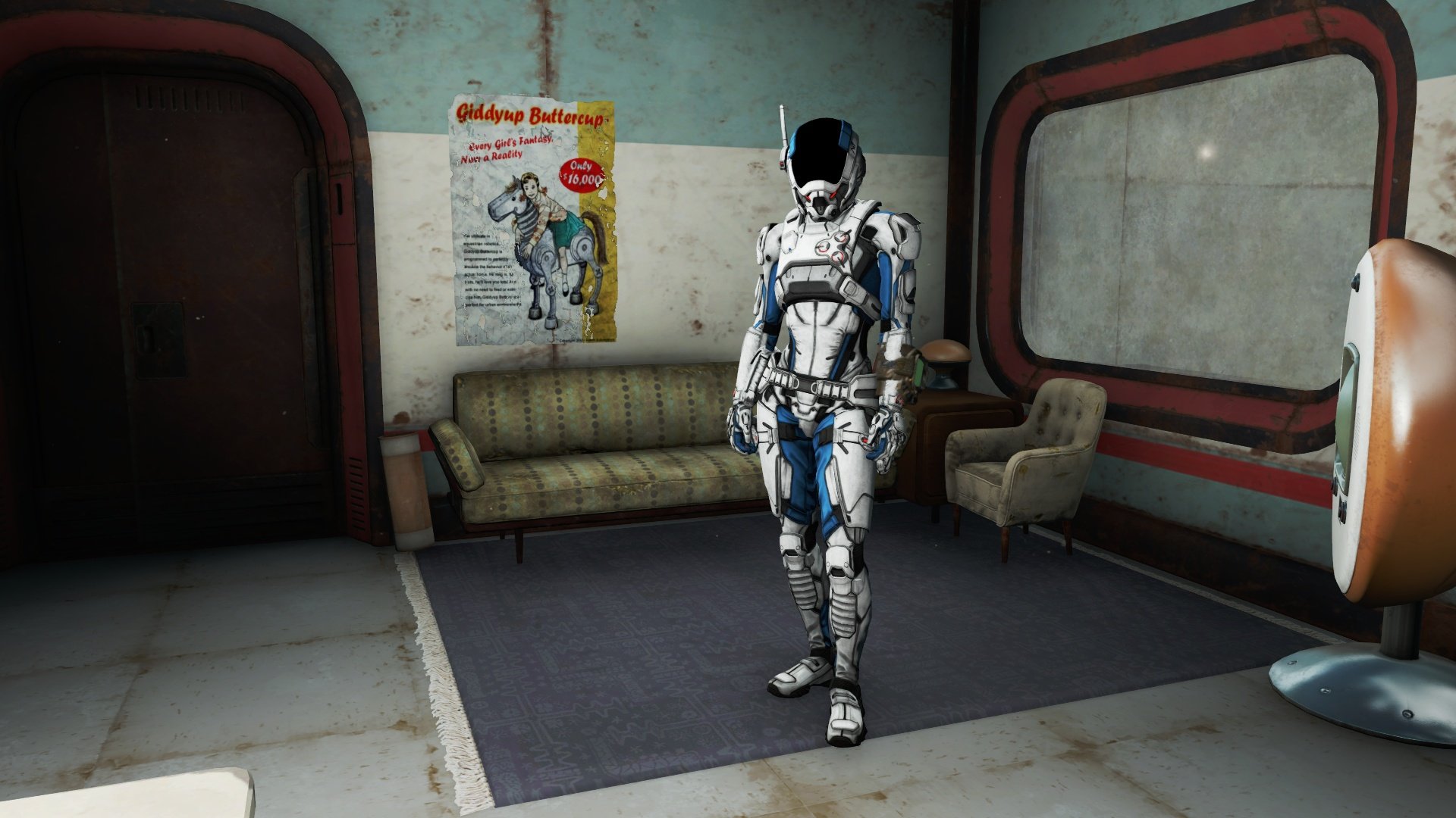 Fallout 4 костюм с капюшоном для чистой комнаты с капюшоном фото 94