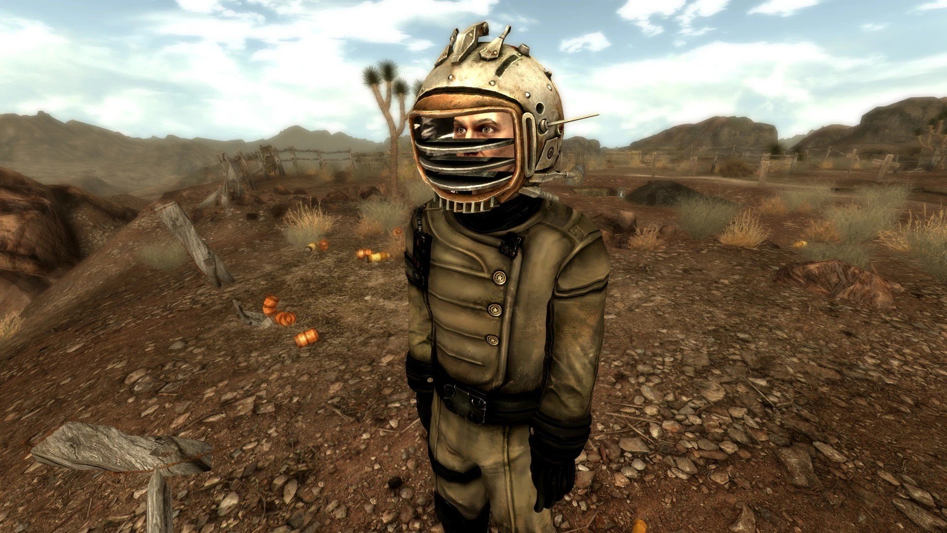 Fallout 4 желтый летный шлем фото 119