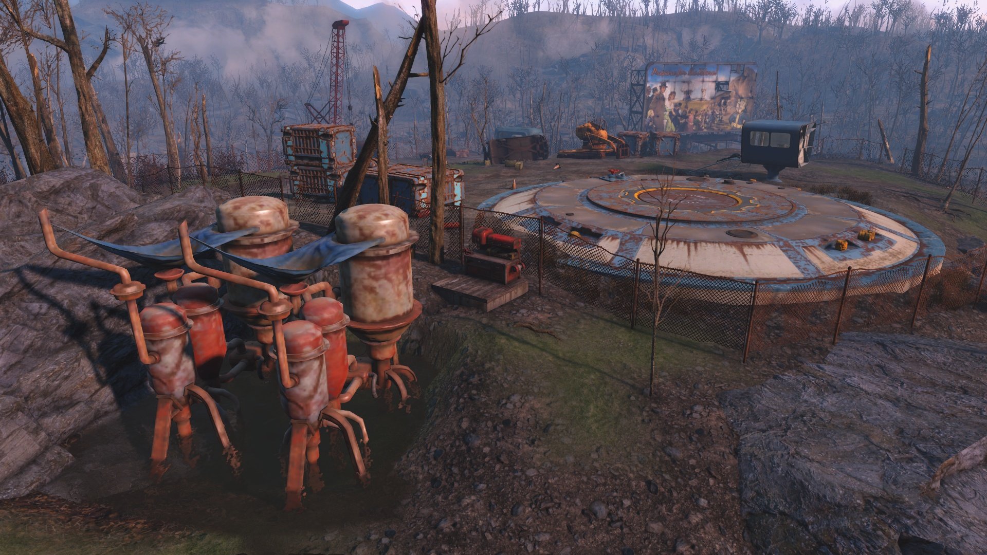 Fallout 4 unlocked settlement objects фото 77