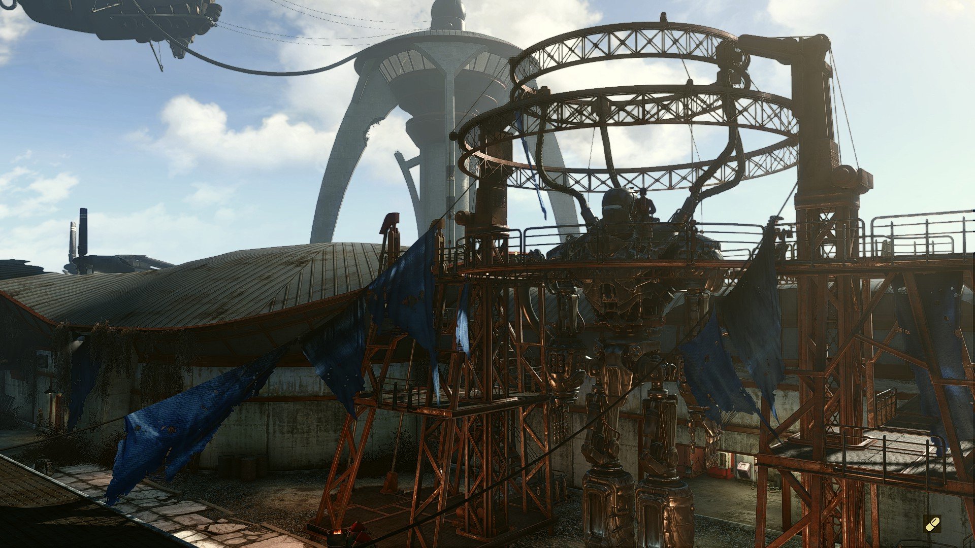 Fallout 4 как строить в аэропорту фото 7