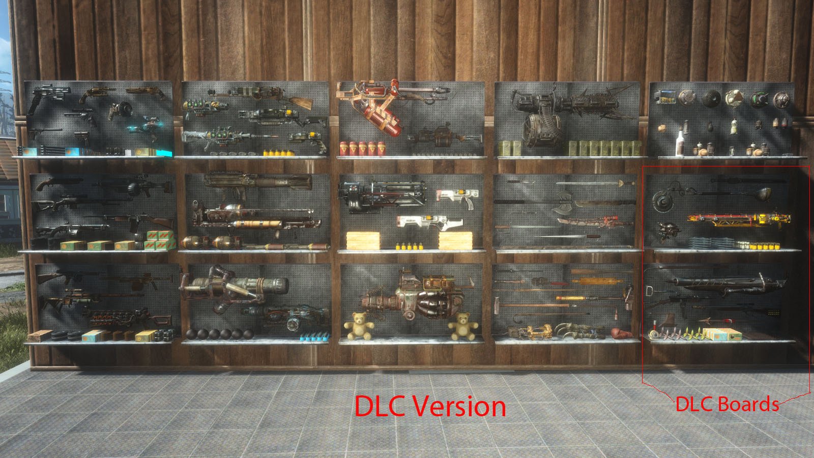 Fallout 4 weapons display (120) фото