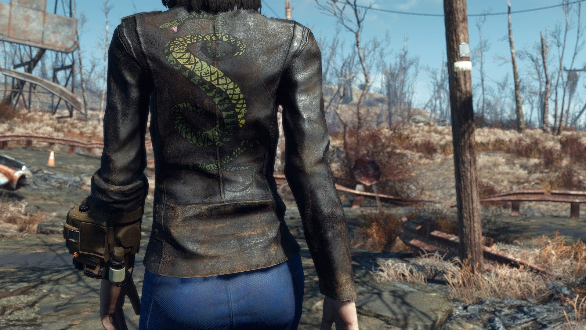 Fallout 4 кожаная куртка пилота фото 95