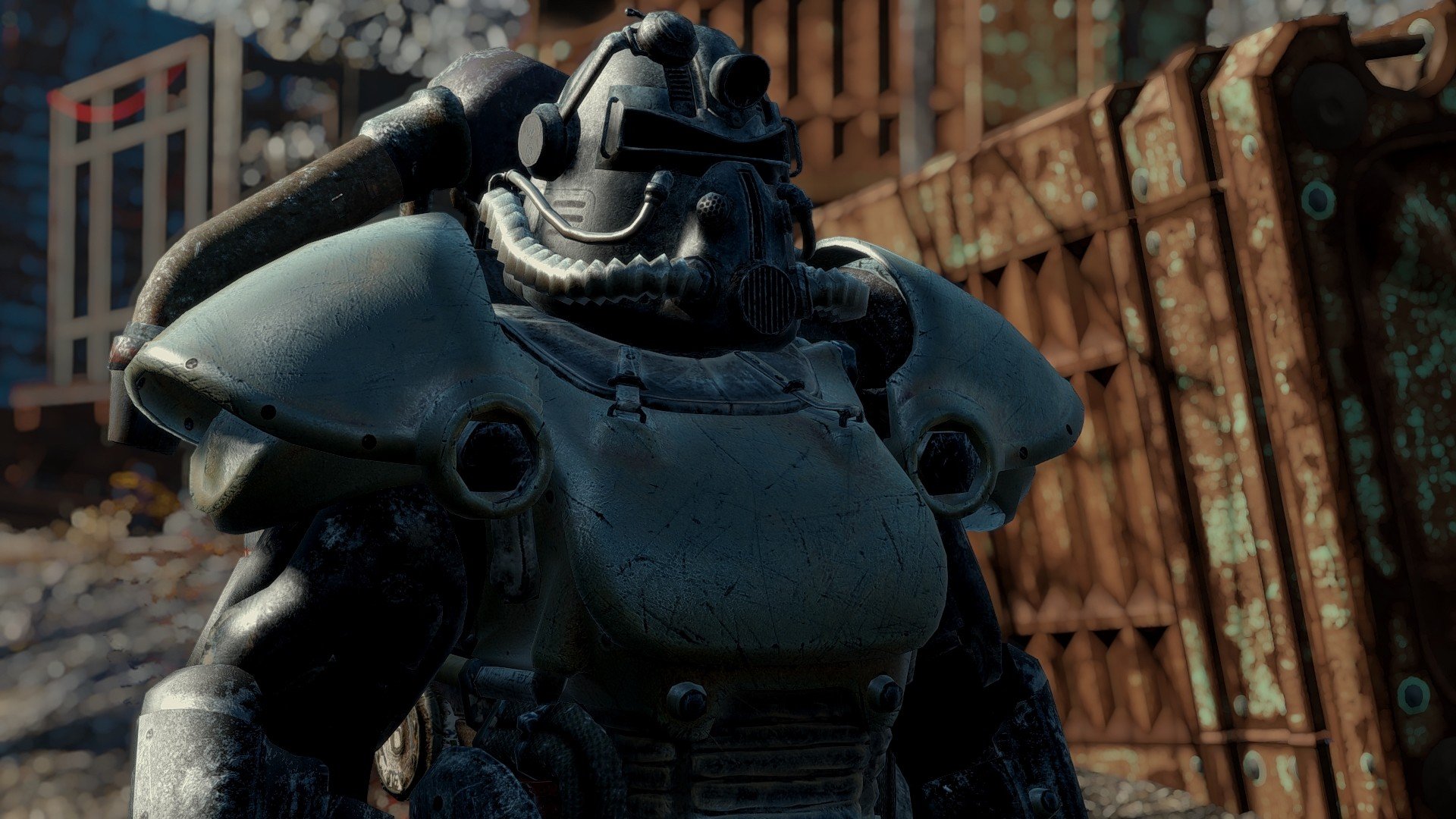 Fallout 4 power armor retexture фото 92