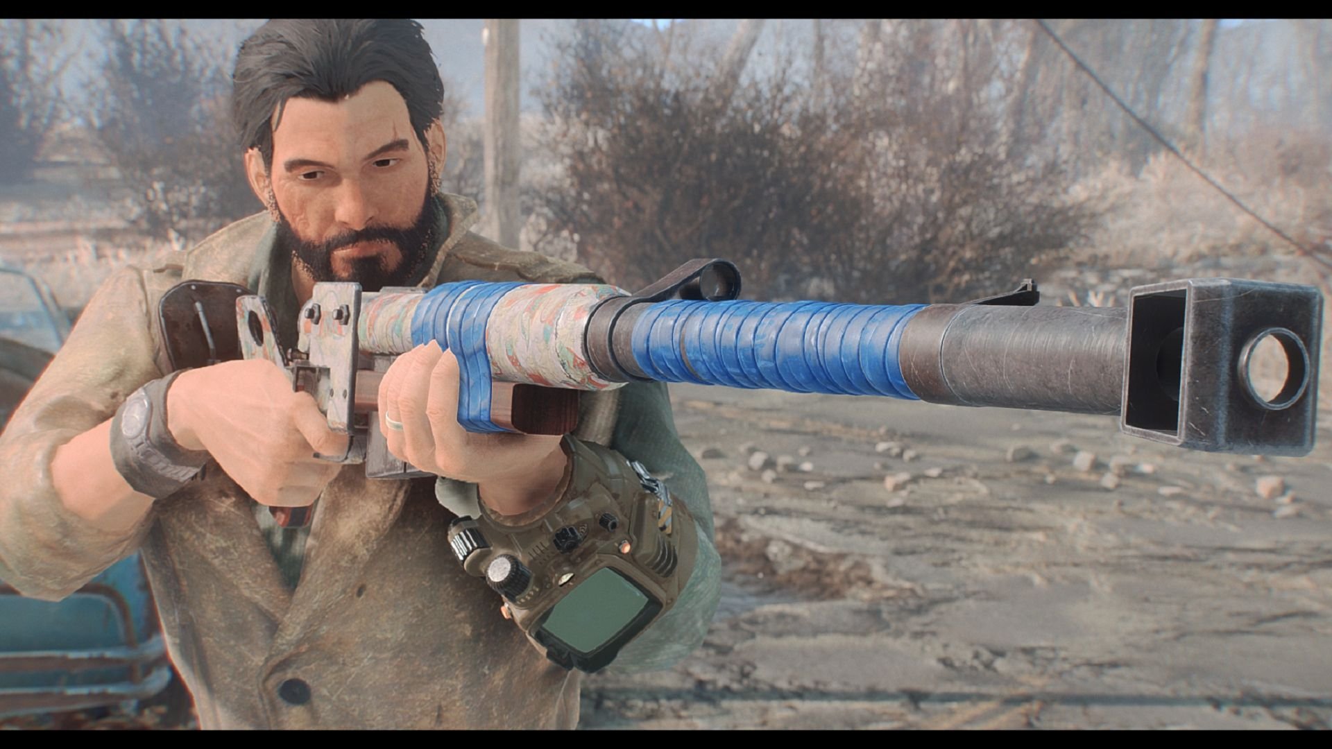 Fallout 4 handmade anti materiel rifle (120) фото